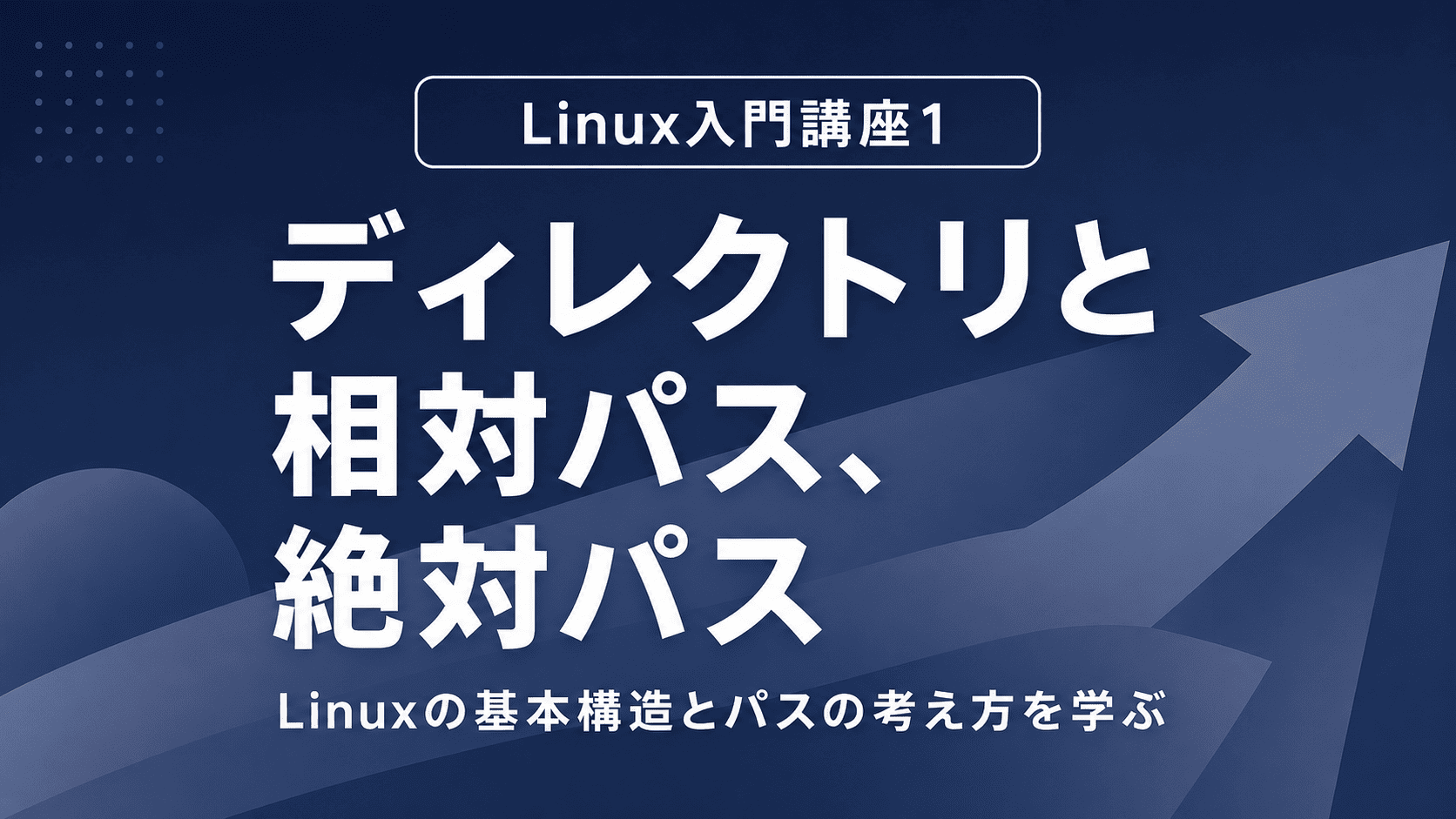 ディレクトリと相対パス、絶対パス